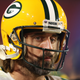 GLENDALE, ARIZONA - OCTOBER 28: Aaron Rodgers #12 of the Green Bay Packers watches action during the second half of a game against the Arizona Cardinals at State Farm Stadium on October 28, 2021 in Glendale, Arizona. (Photo by Christian Petersen/Getty Images)